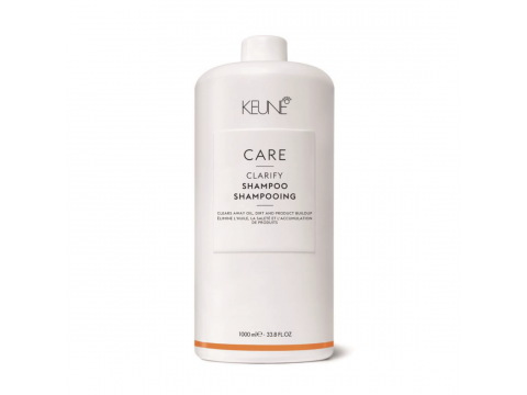 KEUNE CARE CLARIFY Šampūnas giluminiam plauko valymui, 1000 ml